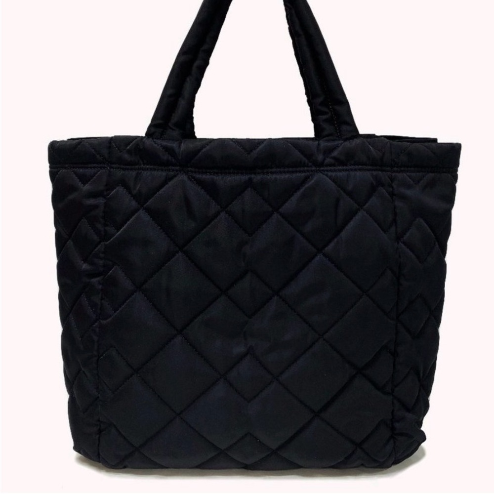Marc Jacobs Black Quilted Nylon Tote - Picture 3 of 17